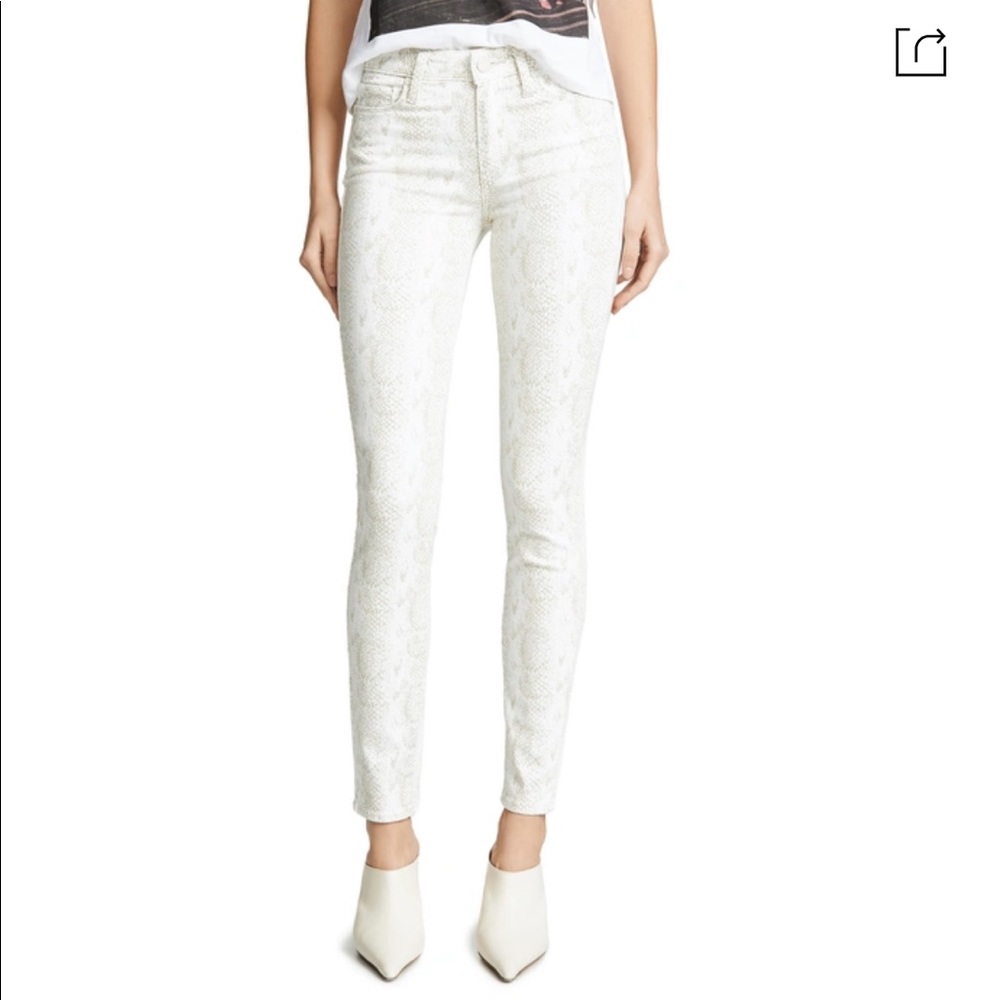 PAIGE Hoxton Ankle Jeans in Sonoran Snake